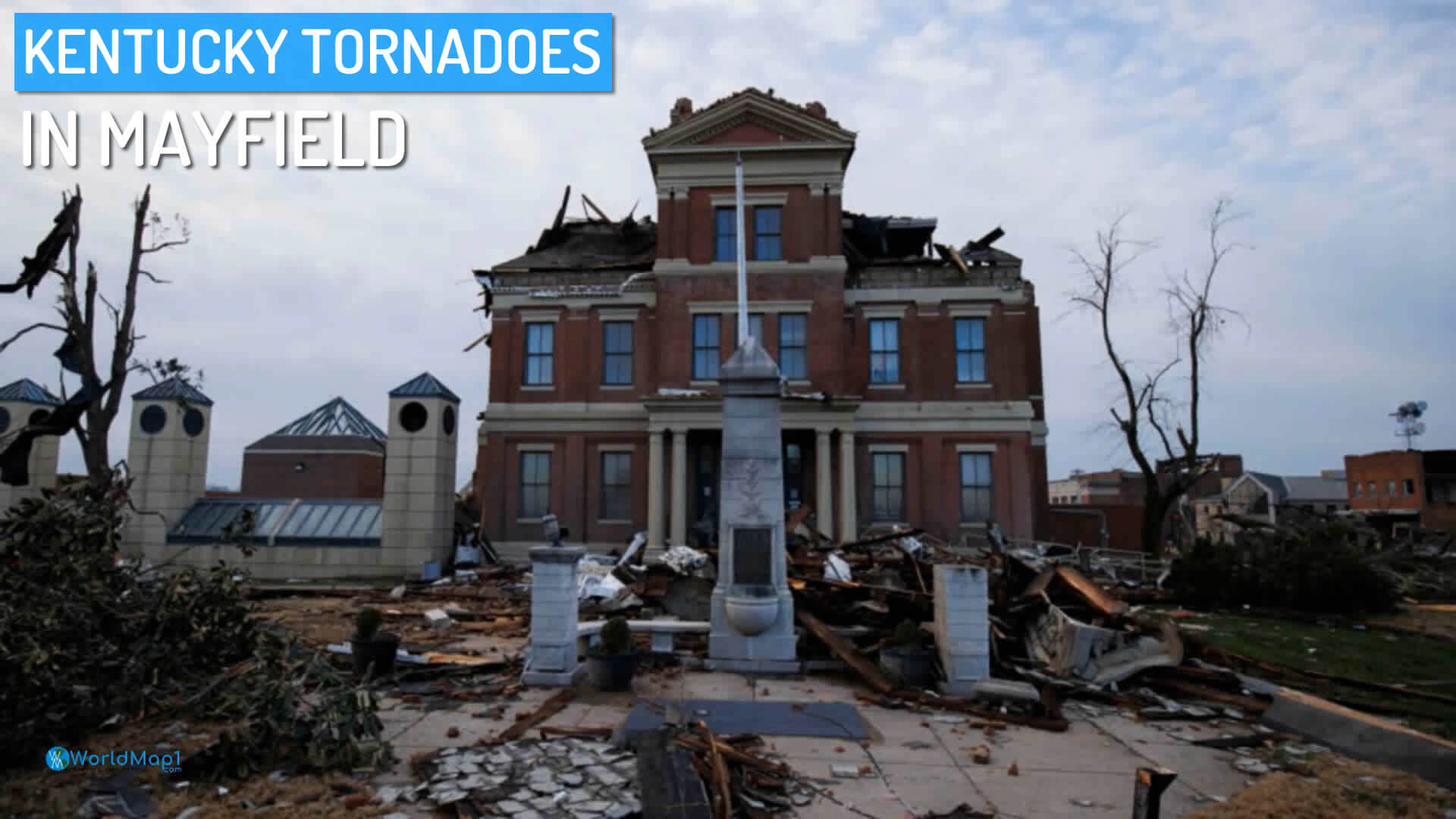 Tornado Damage in Mayfield